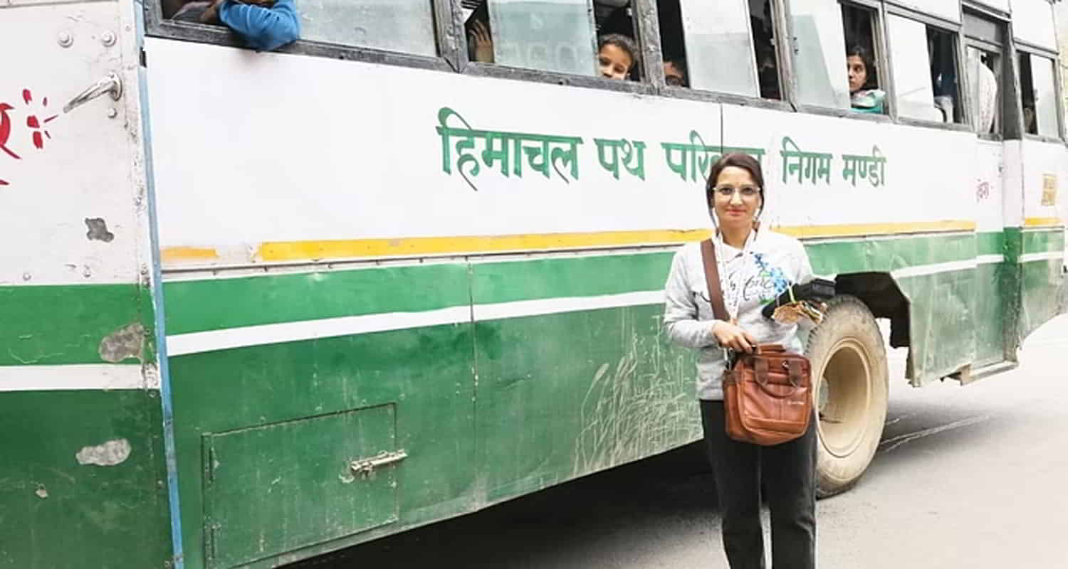 Hrtc bus conductor women mandi jogindernagar mca national player