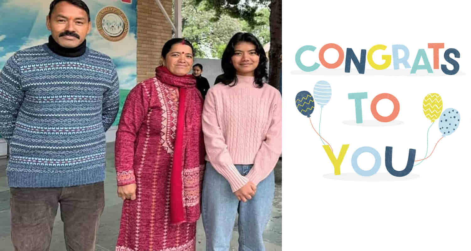 Himachal mandi district 12th topper chhaya chauhan father farmer mother anganwadi worker