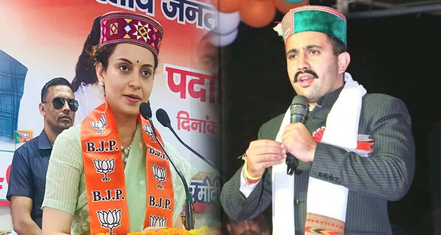 Kangana ranaut vikramaditya singh shimla himachal pradesh