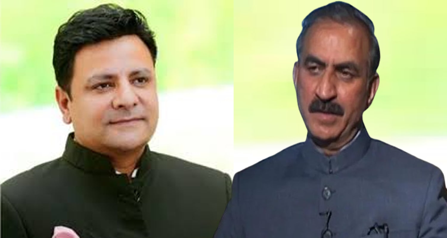 Sudhir sharma defamation notice cm sukhwinder singh sukhu