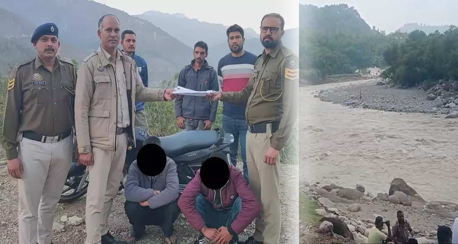 Drug smuggler body himachal pradesh body recovered khadd mandi