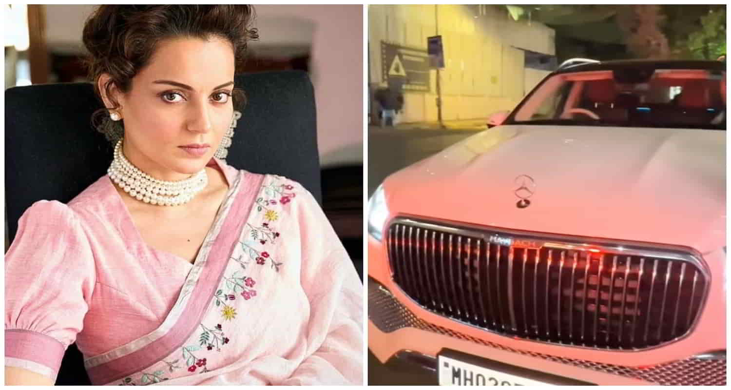 Kangana ranaut bjp mandi new mercedes car mumbai