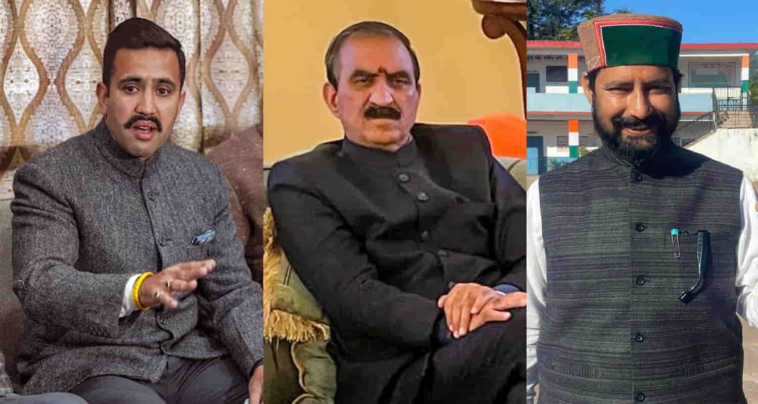 Two congress mla vikramaditya singh and vinod sultanpuri become mp sukhu govt