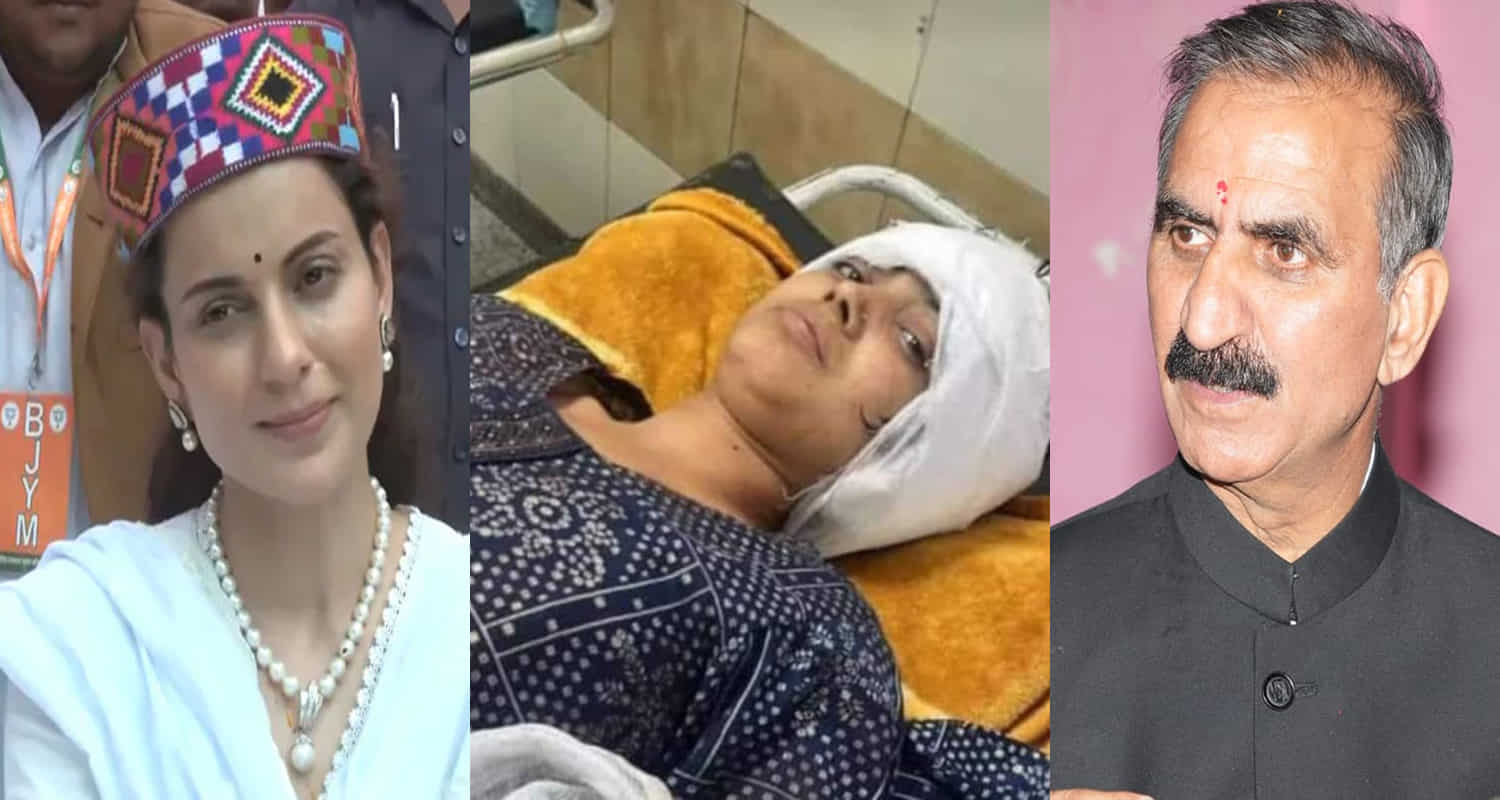 Kangana ranaut cm sukhu injured girl palampur case kangra himachal announced free treatment