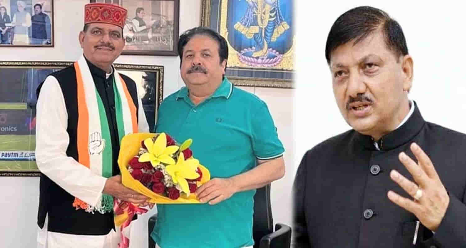Himachal hamirpur sujanpur captain ranjit rana joins congress