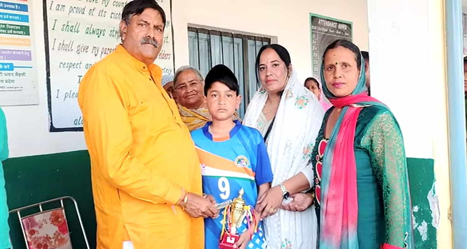 Shubham 14 years hockey player pgi sirmour paonta sahib