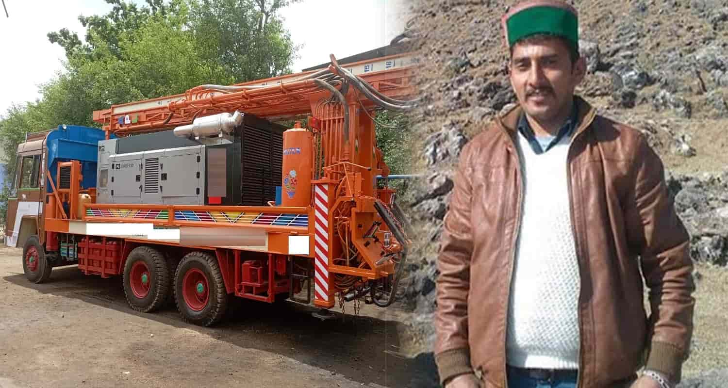 Himachal sirmaur district truck driver hits scooty rider and pedestrian