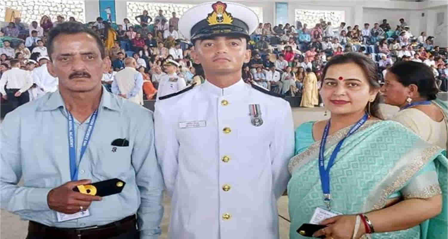 Aditya dogra indian navy baijnath lieutenant kangra