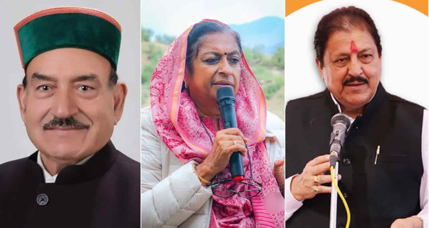 Himachal congress star campaigner list lose leaders kaul singh asha kumari ramlal