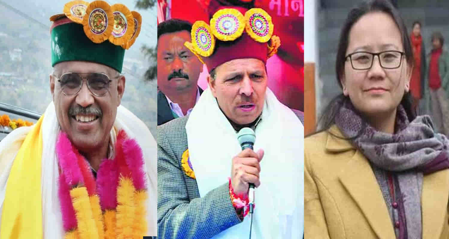 Triangular contest dr ramlal markandey contest independent candidate lahaul spiti seat