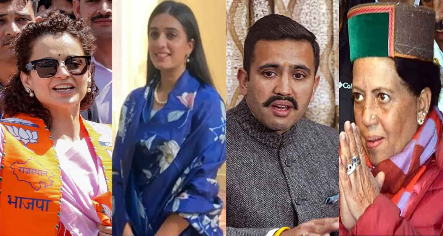 Himachal vikramaditya wife kangana elaction commission
