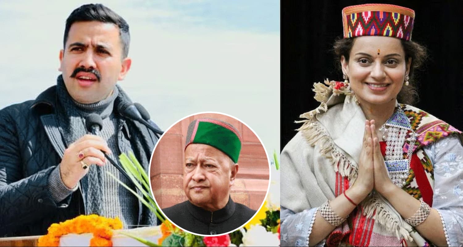 Virbhadar singh slap mother son hunger kangana