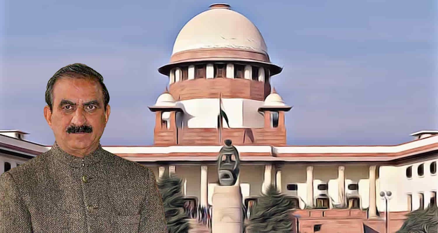 Cm sukhu himachal water cess supreme high court