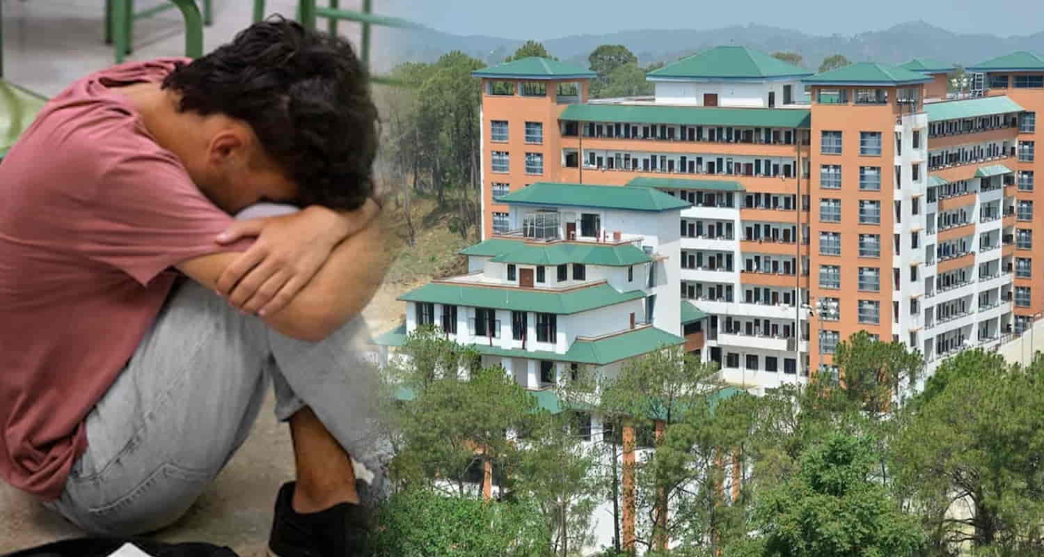 Himachal hamirpur nit boy msc final year