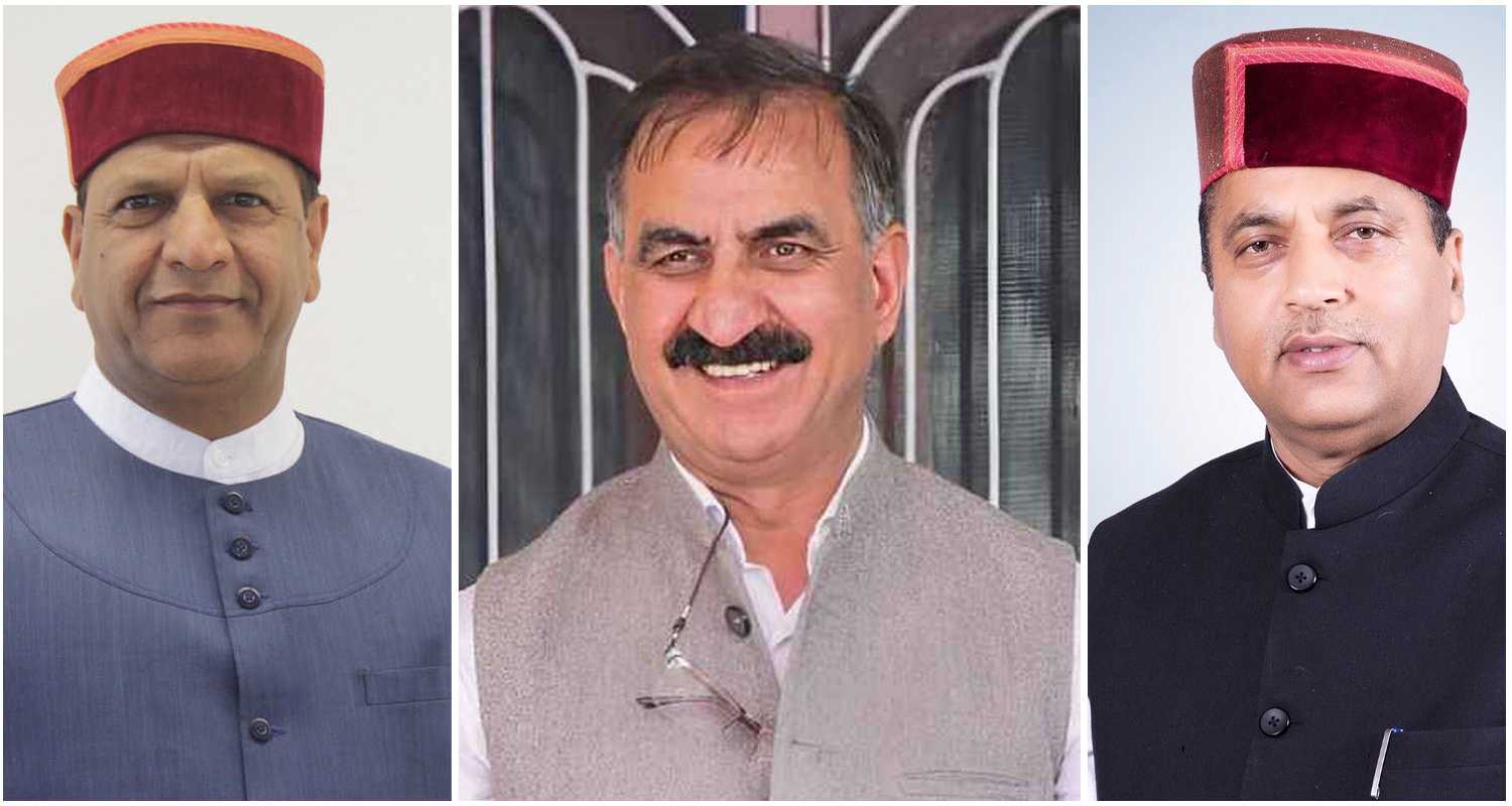 Fire forests water shortage cm sukhu jairam rajeev bindal himachal