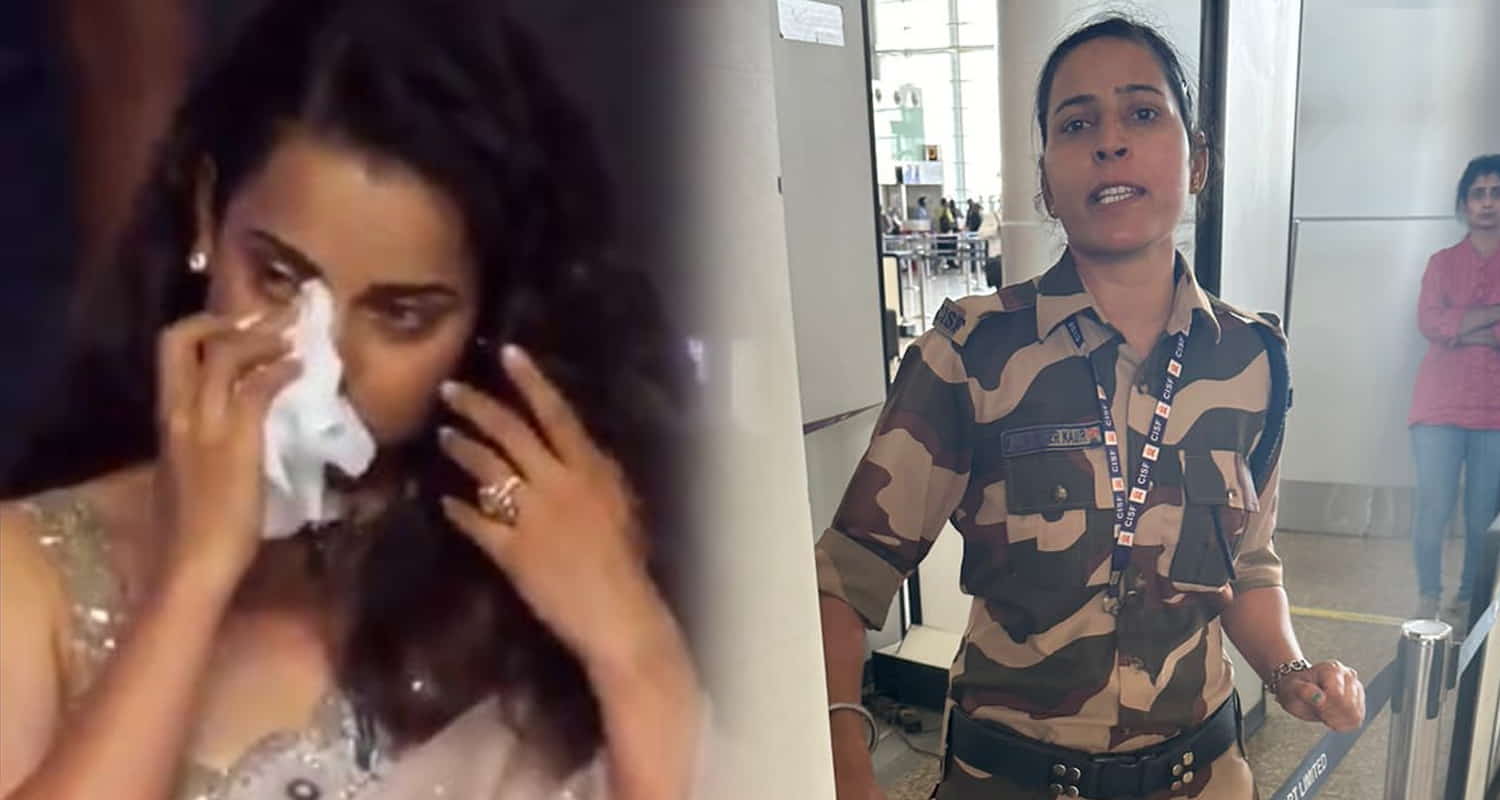 Kangana ranaut was slapped by a female security guard