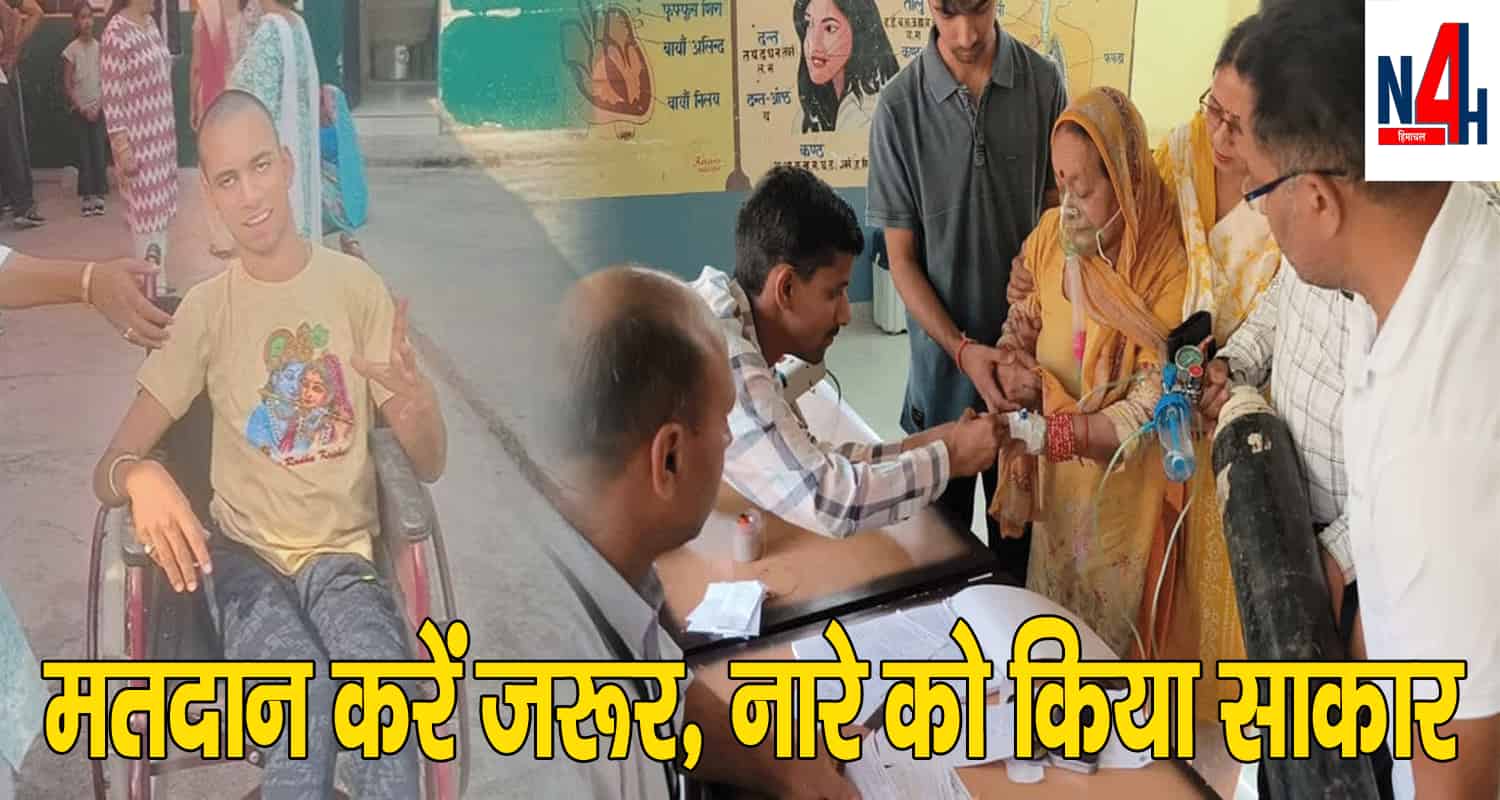 Voting day himachal pradesh elections voters