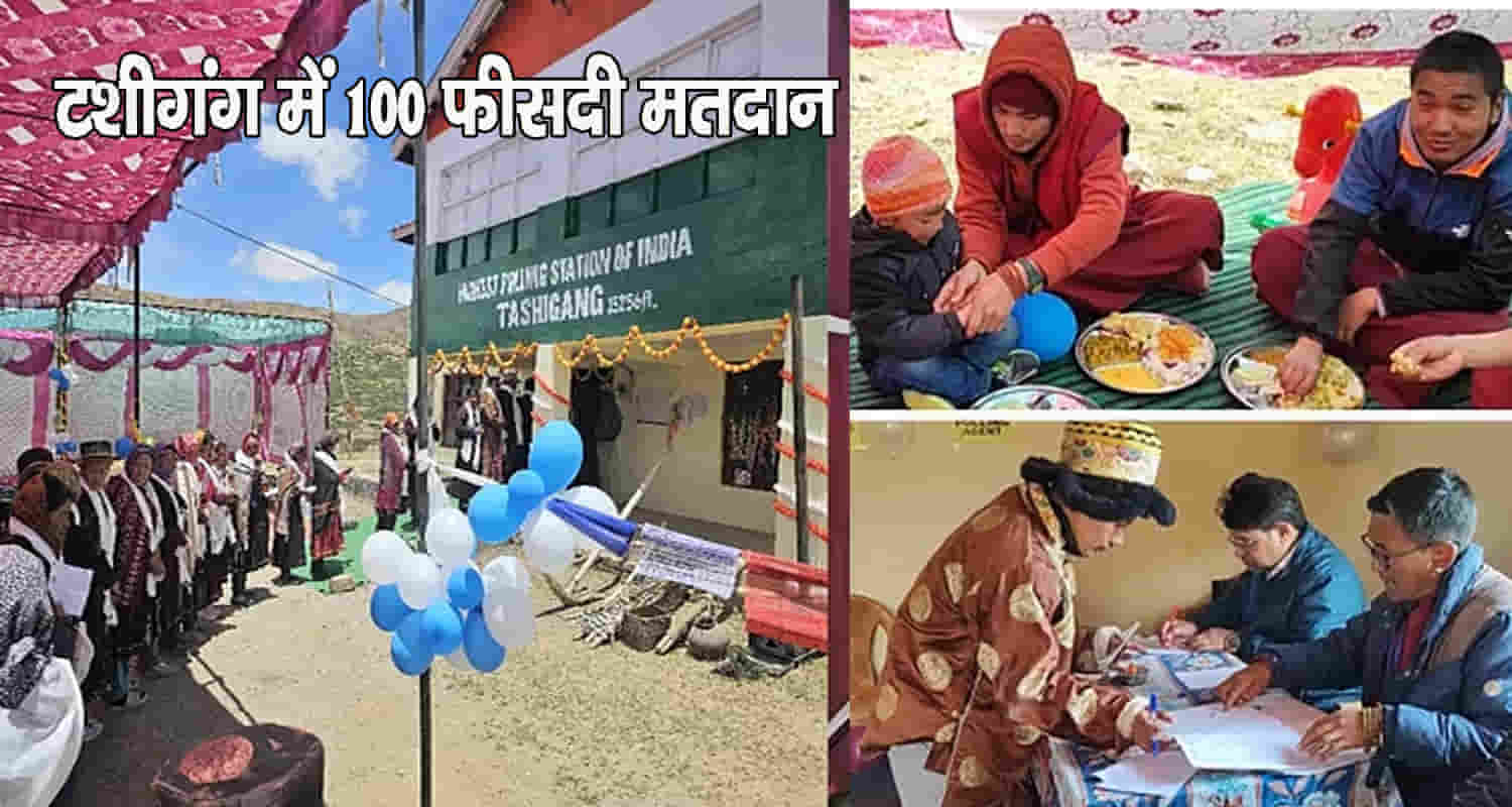 Voting time end himachal 66 56 percent voting till 5 pm