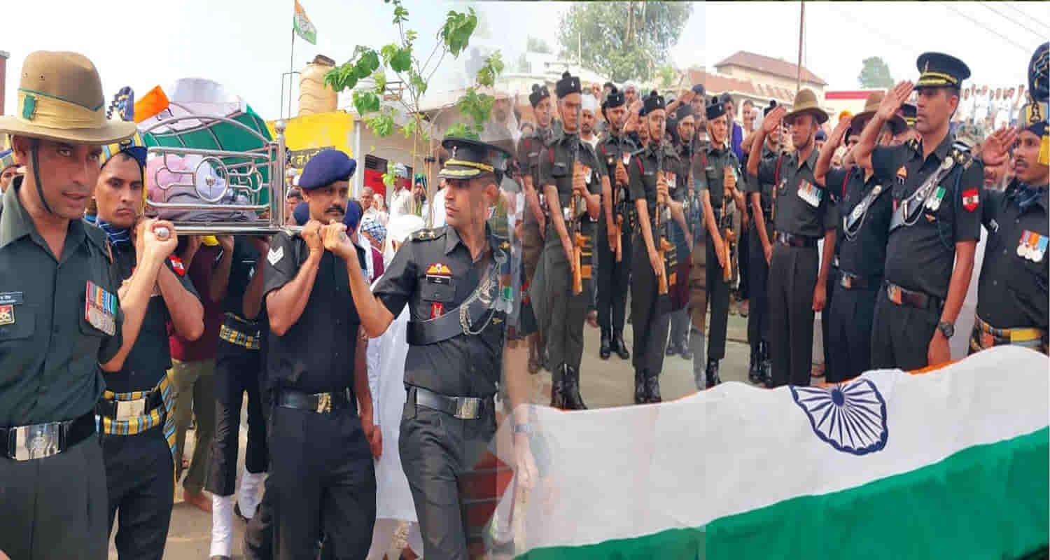 Himachal una martyr dilawar khan buried with state honors