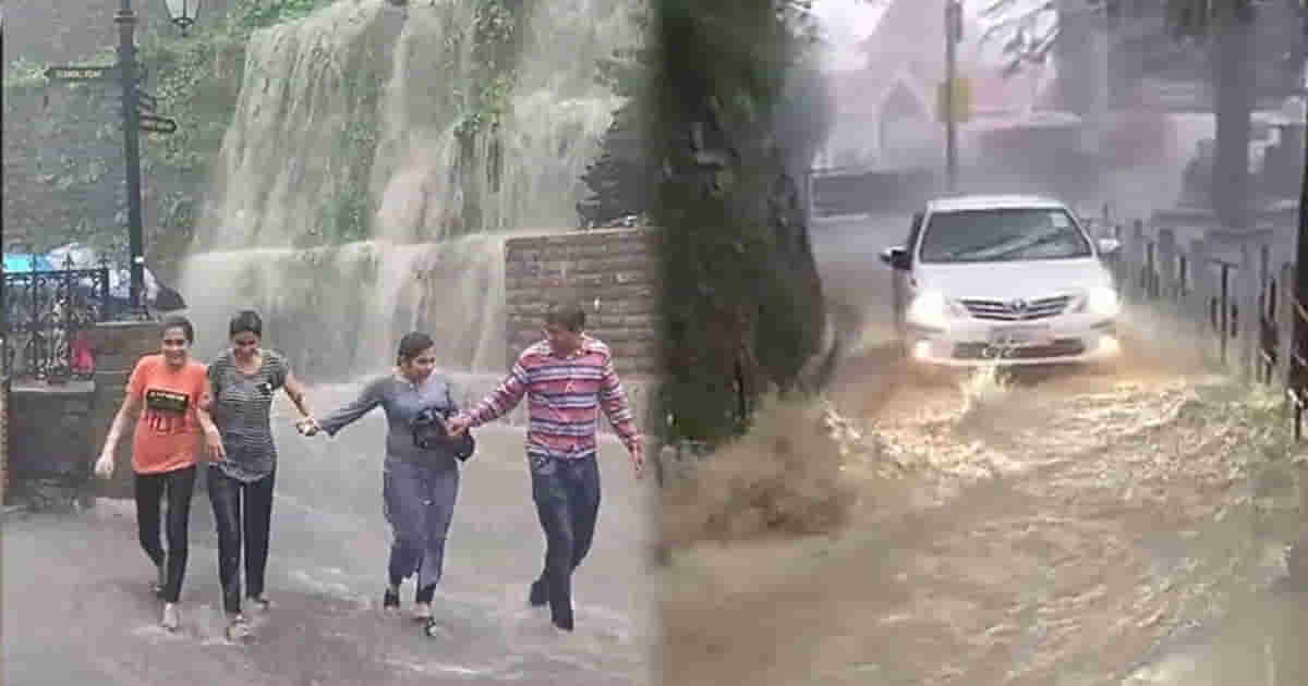 Meteorological center shimla issued yellow alert lightning thunderstorms with heavy rains in 10 districts of himachal