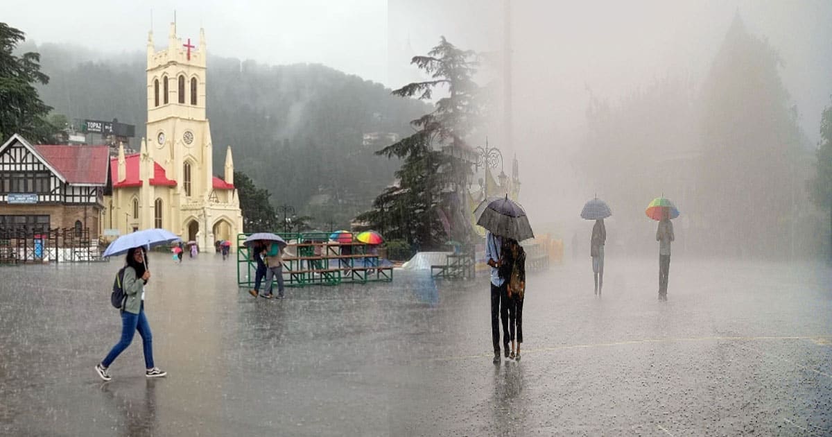 Heavy rainfall flood alert himachal weather monsoon imd shimla