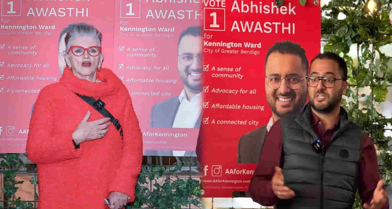 Abhishek awasthi of mandi city of himachal contest councillor election in australia