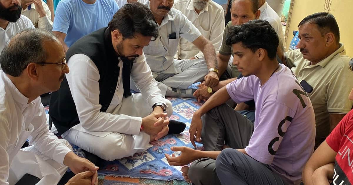 Anurag thakur deepak jhejon khad una ucc himachal