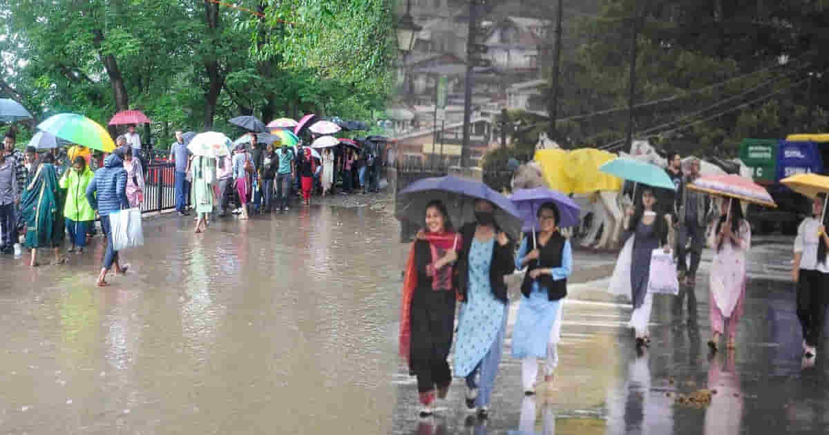 Meteorological center shimla issued yellow alert lightning heavy rain two days himachal