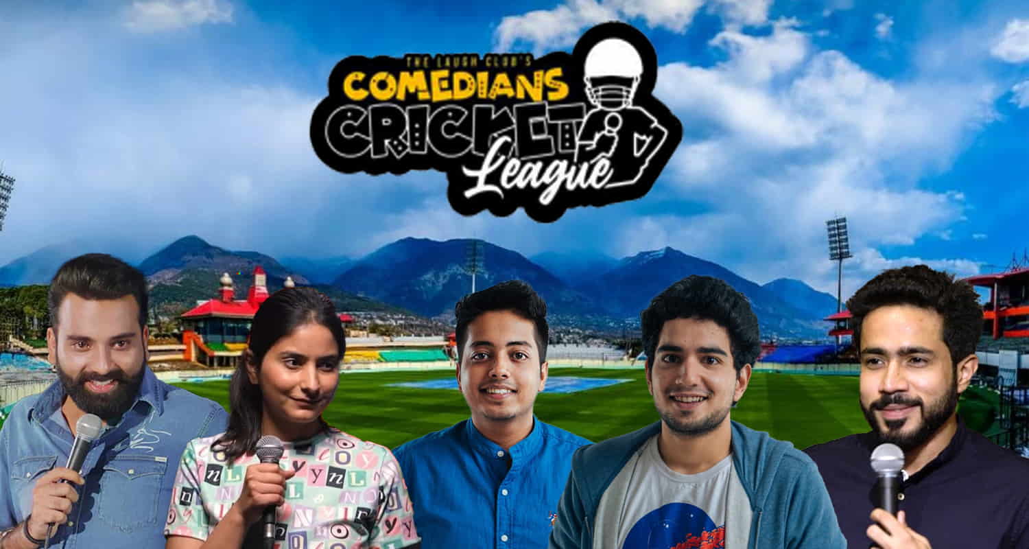 Comedians cricket league season 2 in dharamshala stadium hpca himachal pradesh