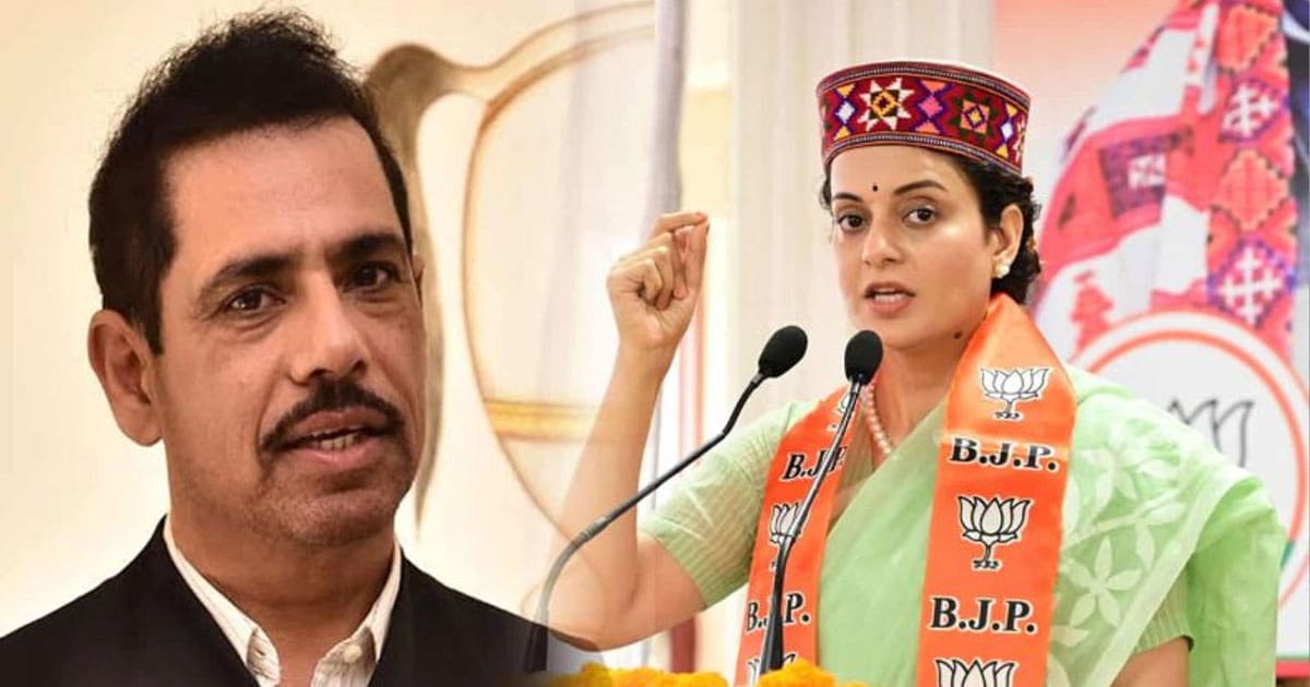 Robert vadra kangana ranaut you are not worthy of being an mp