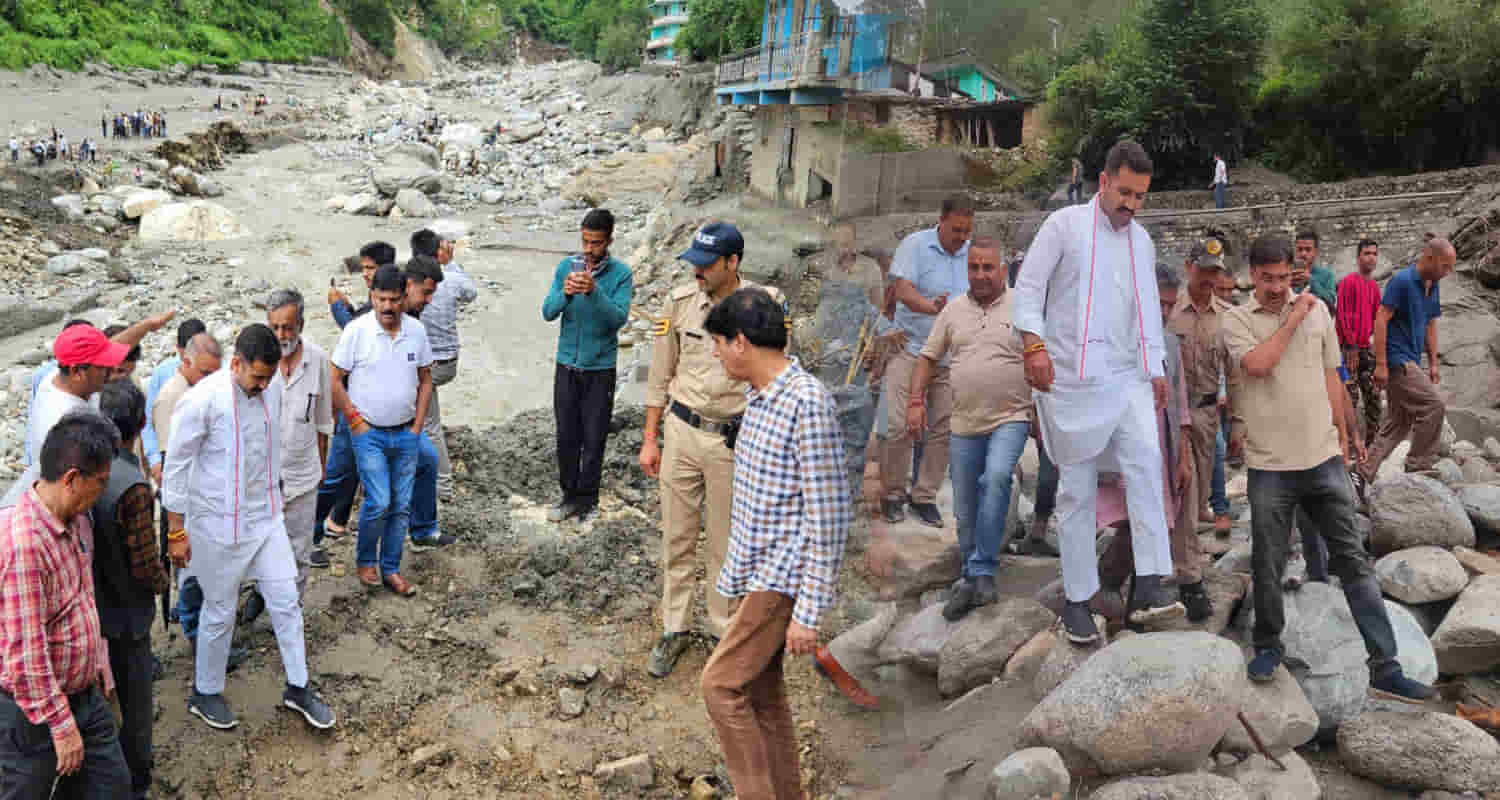 Himachal natural disaster vikramaditya singh advice on congress government