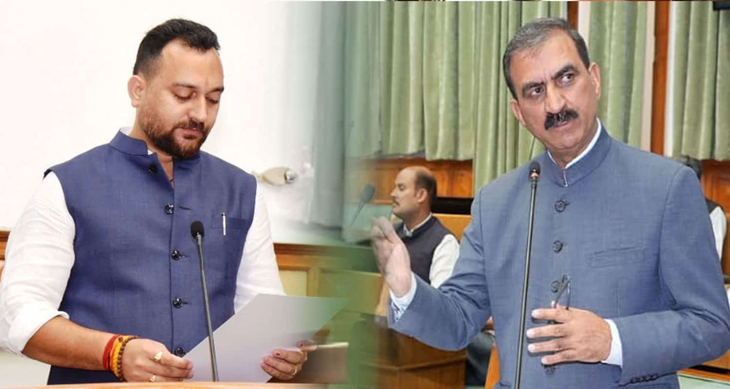 Himachal vidhan sabha monsoon session bjp mla ashish sharma accuses cm sukhu of corruption