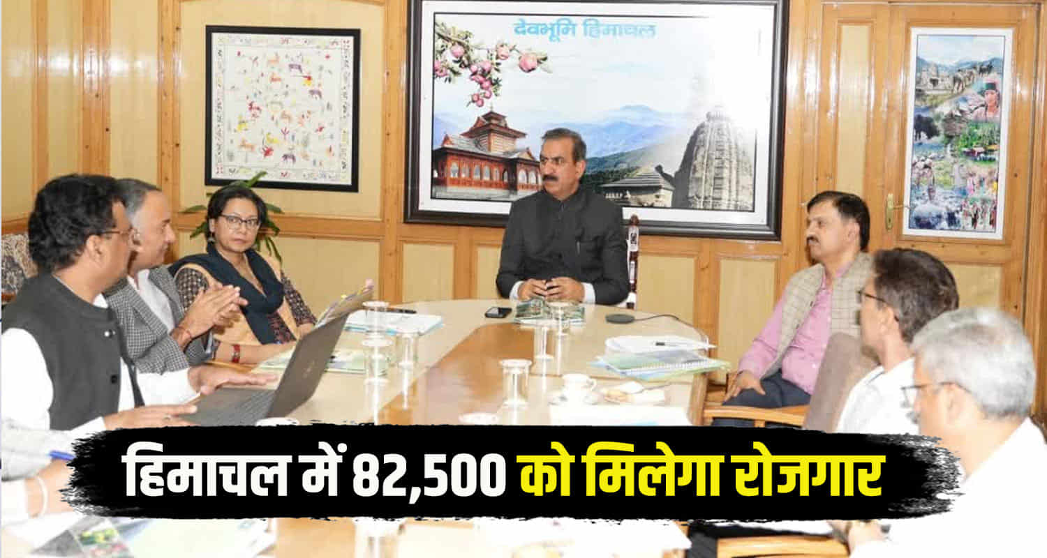 Cm sukhu horticulture department review meeting of hp shiva project