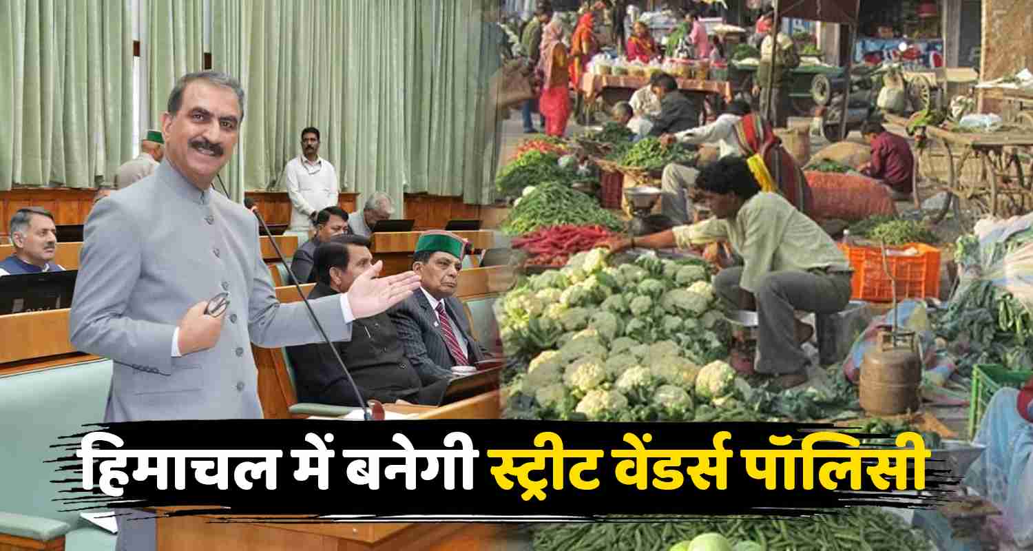 News shimla street vendors policy will be made in himachal pradesh cm sukhu cabinet