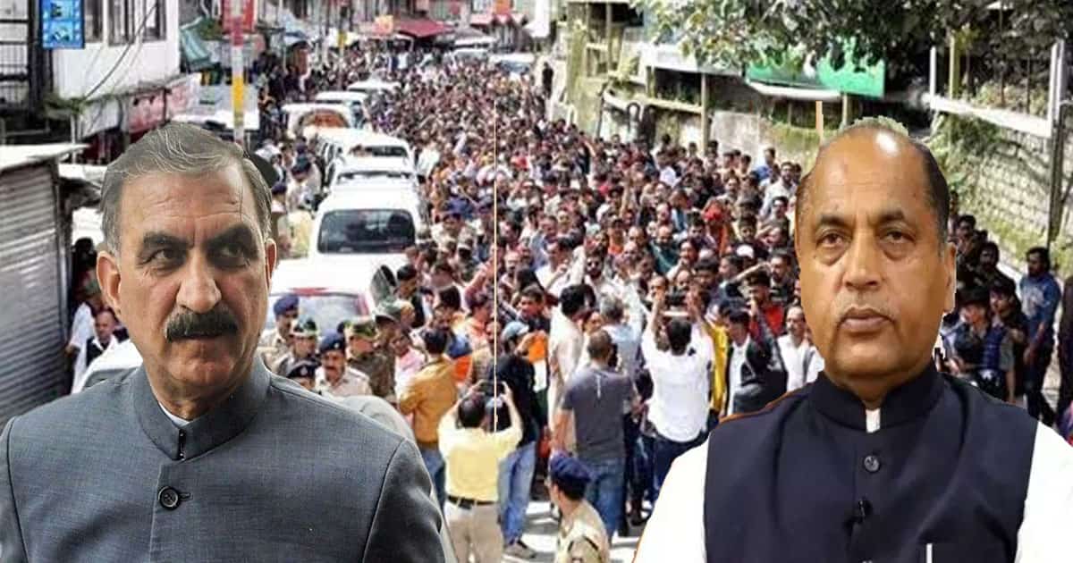 Sanjauli masjid section 163 shimla police hindu protest himachal cm sukhu