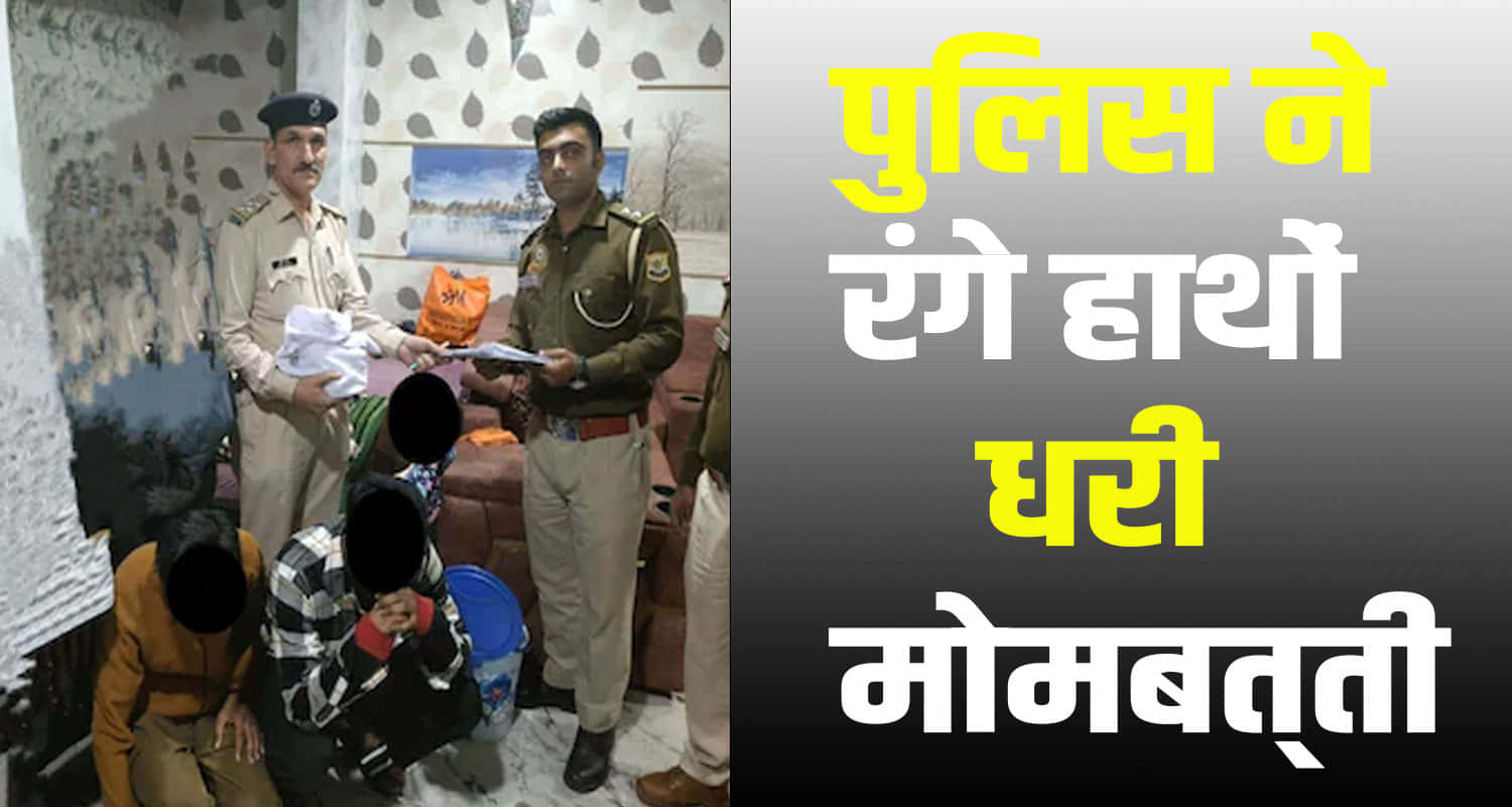 Himachal news mandi update hindi police arrested uma mombatti chitta son dog