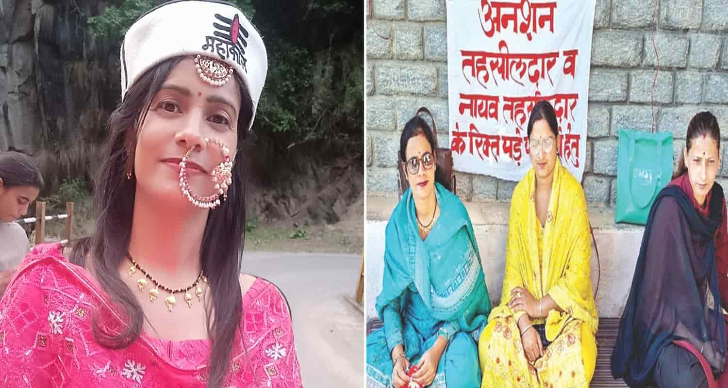 Vacant posts tehsildars salooni nayab social worker anju dhiman fast