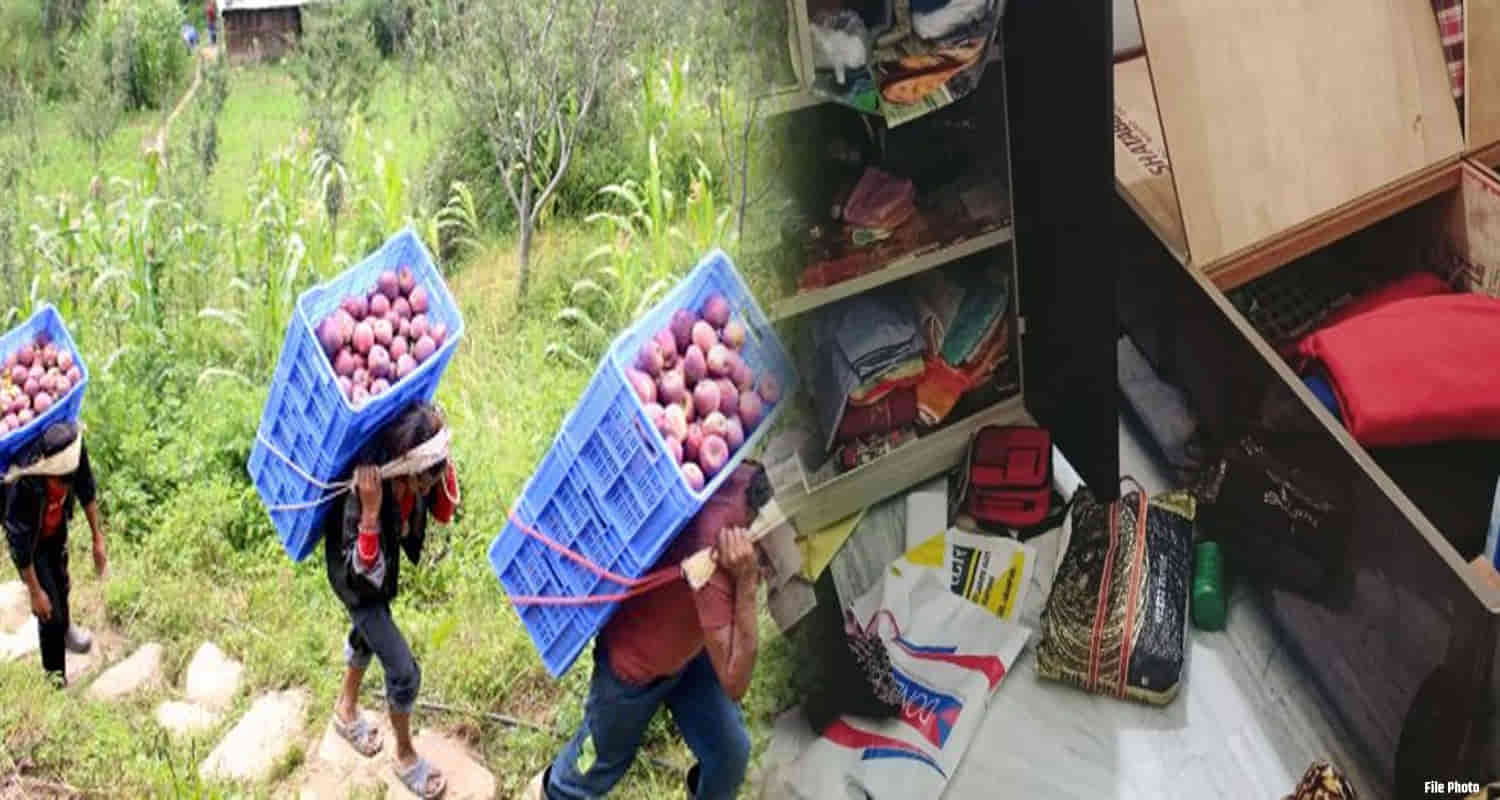 Himachal shimla jubbal nepali couple made family unconscious and stole valuables house