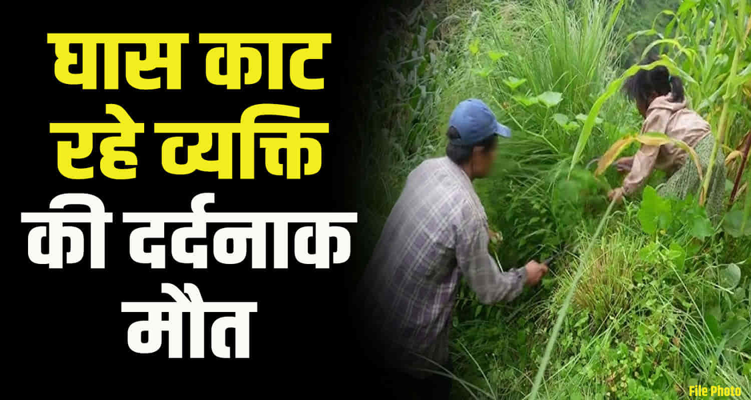 Himachal sirmaur a person fell into a ditch