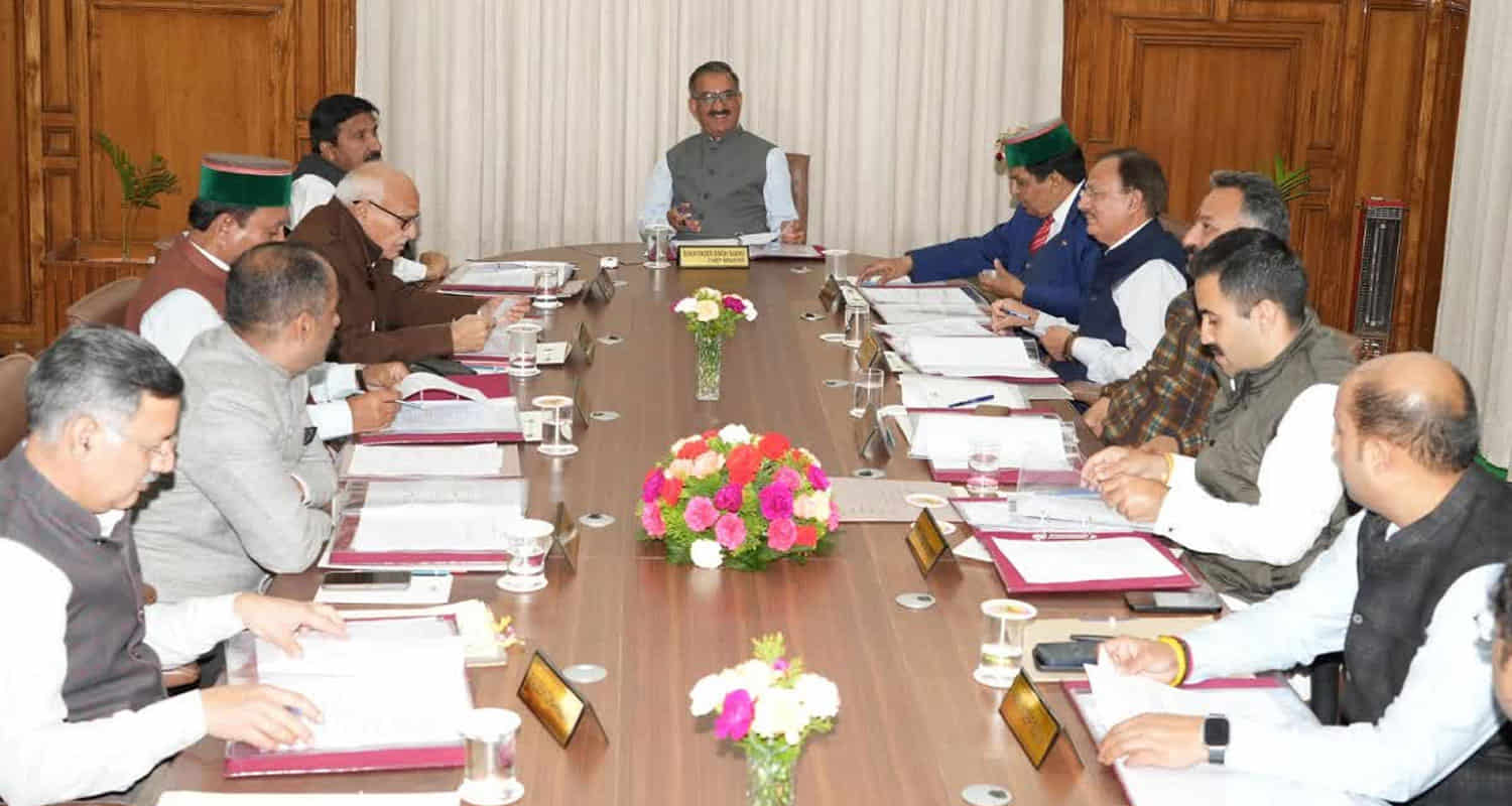 All big decisions of cabinet meeting cm sukhu in himachal pradesh