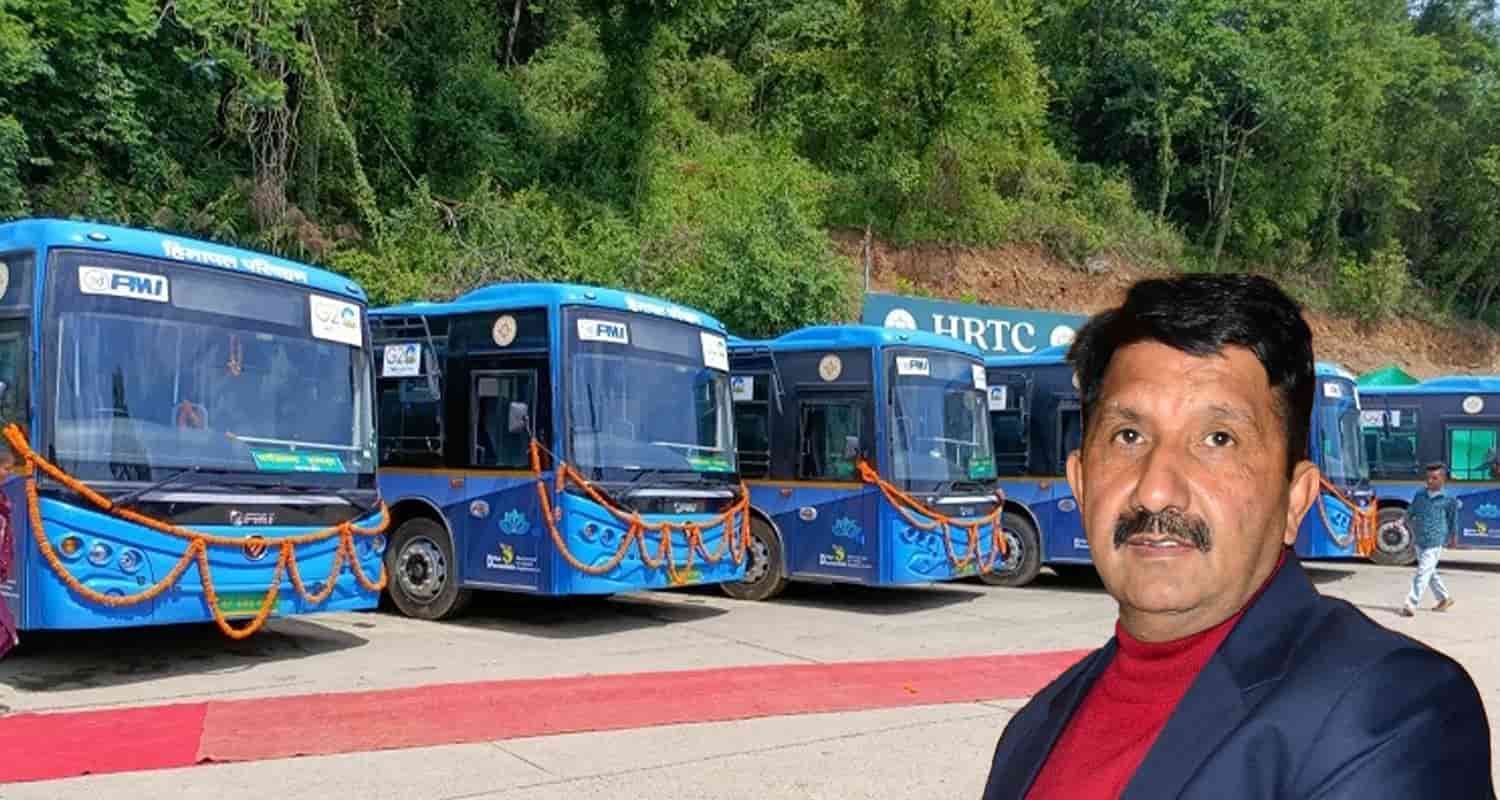 Himachal news hindi update pradesh road transport corporation buy new 300 e bus mukesh agnihotri cm sukhu