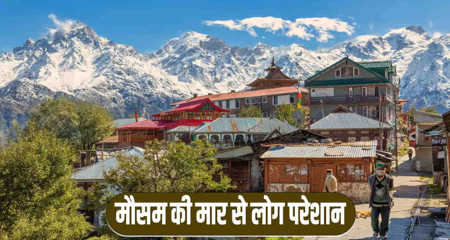 Himachal news hindi update shimla weather reporter snowfall rain