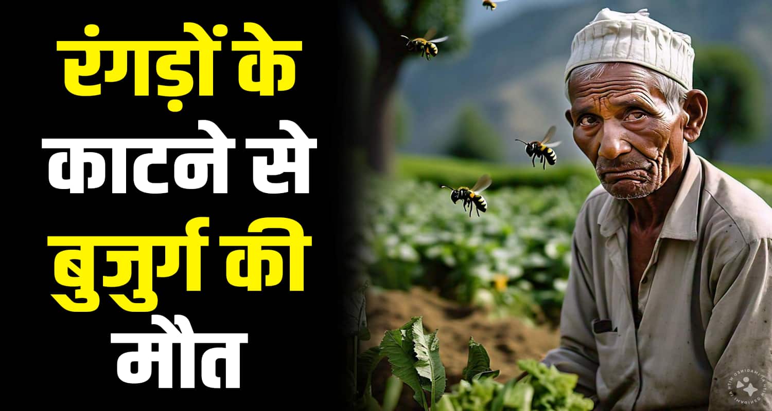 Old man hornet forest work janduta bilaspur himachal pradesh