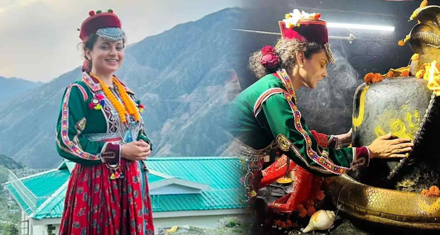 Kangana ranaut fulfill vow chaurasi temple of bharmour chamba