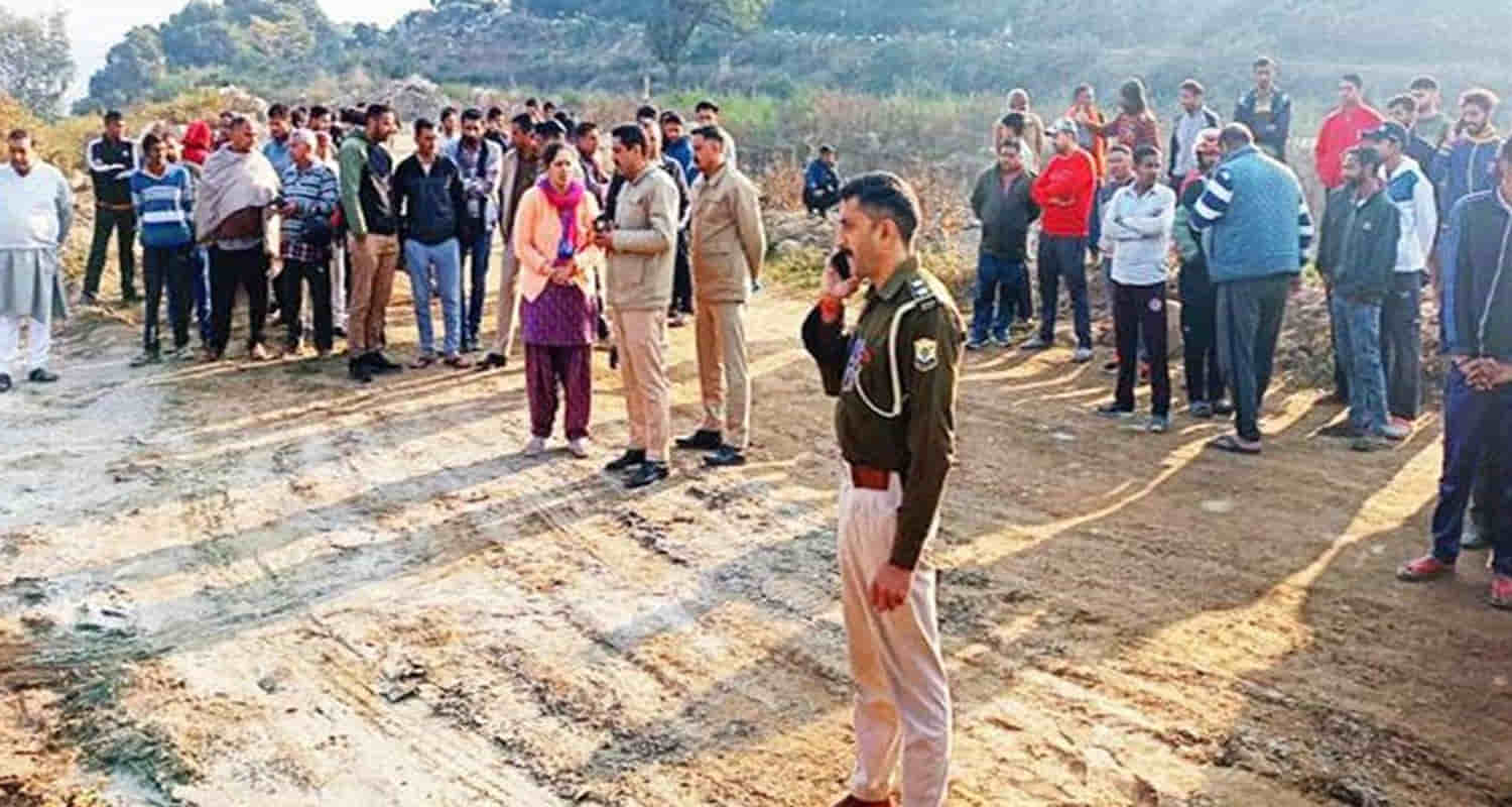 Himachal kangra nagrota bagwan young man body found under construction four lane