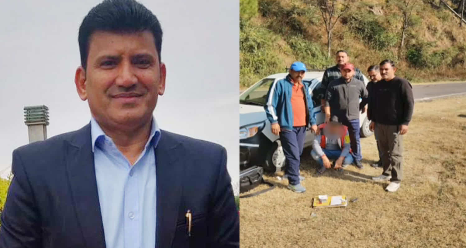 Congress worker caught with chitta mandi jogindernagar bjp mla prakash rana comment on congress