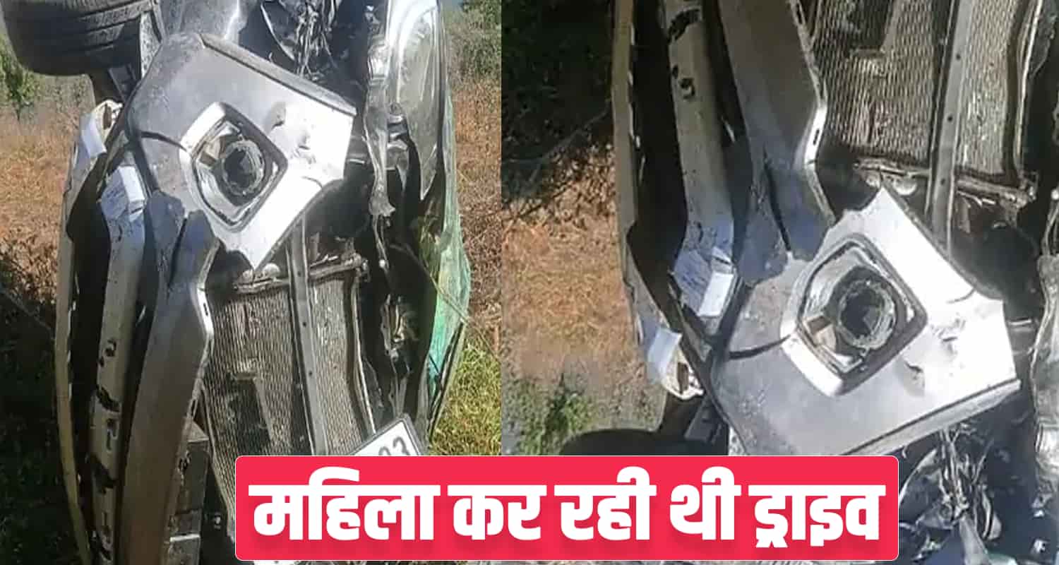 18 months old baby mother car driving road chaupal ditch shimla himachal pradesh