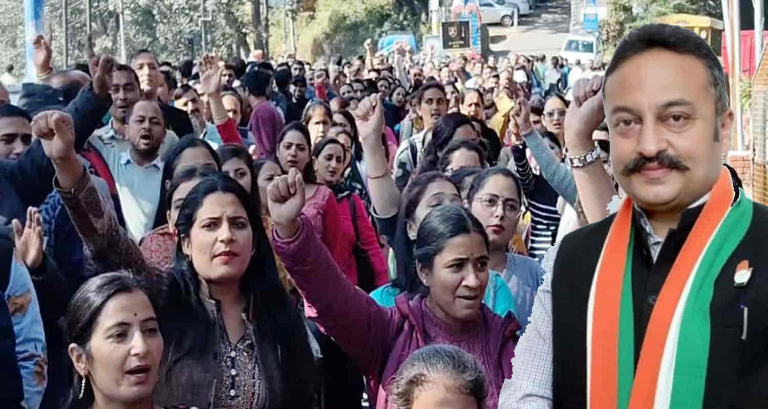 Show cause notice issued vocational teachers strike shimla himachal