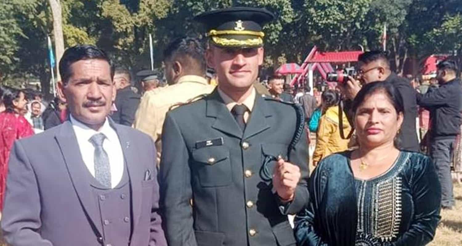 Lieutenant ayush indian army mandi chachyot himachal pradesh