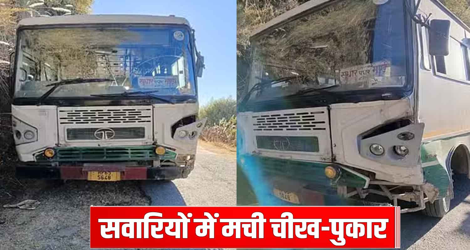 Chuhar ghati 30 passengers hrtc bus road mandi ditch himachal pradesh